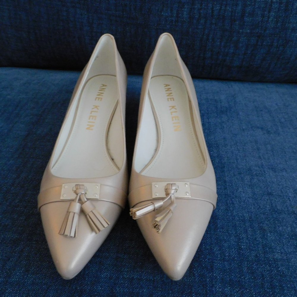 Dress Shoe, Size 11 M, Metallic Tan